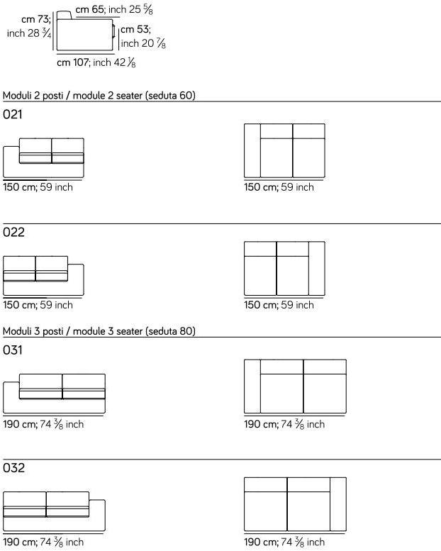 AMURA Модульный диван sun-id-1460103 - Вид №4