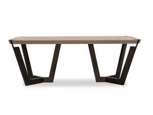 Деревянный прямоугольный фиксированный стол