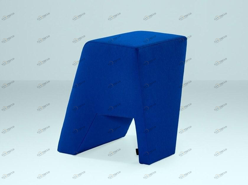 Prooff Низкий офисный стул с тканевой обивкой  007 