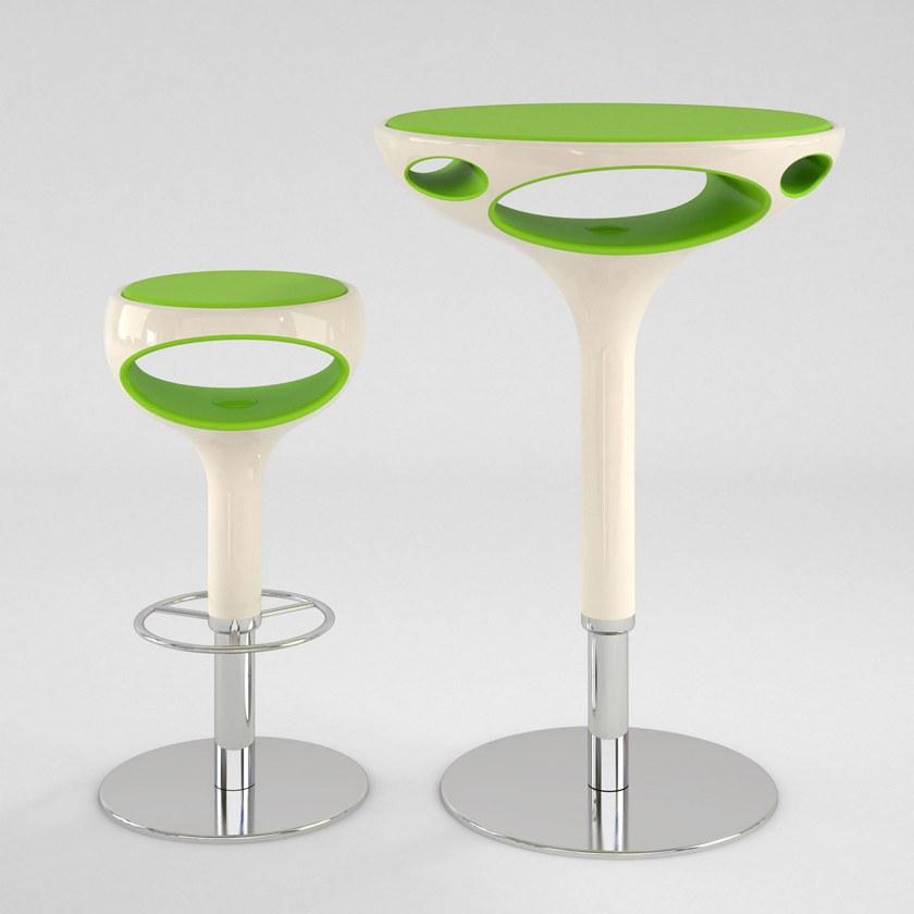 Giovannetti Барный стул с регулируемой высотой Ring sun-id-1347909 - Вид №3