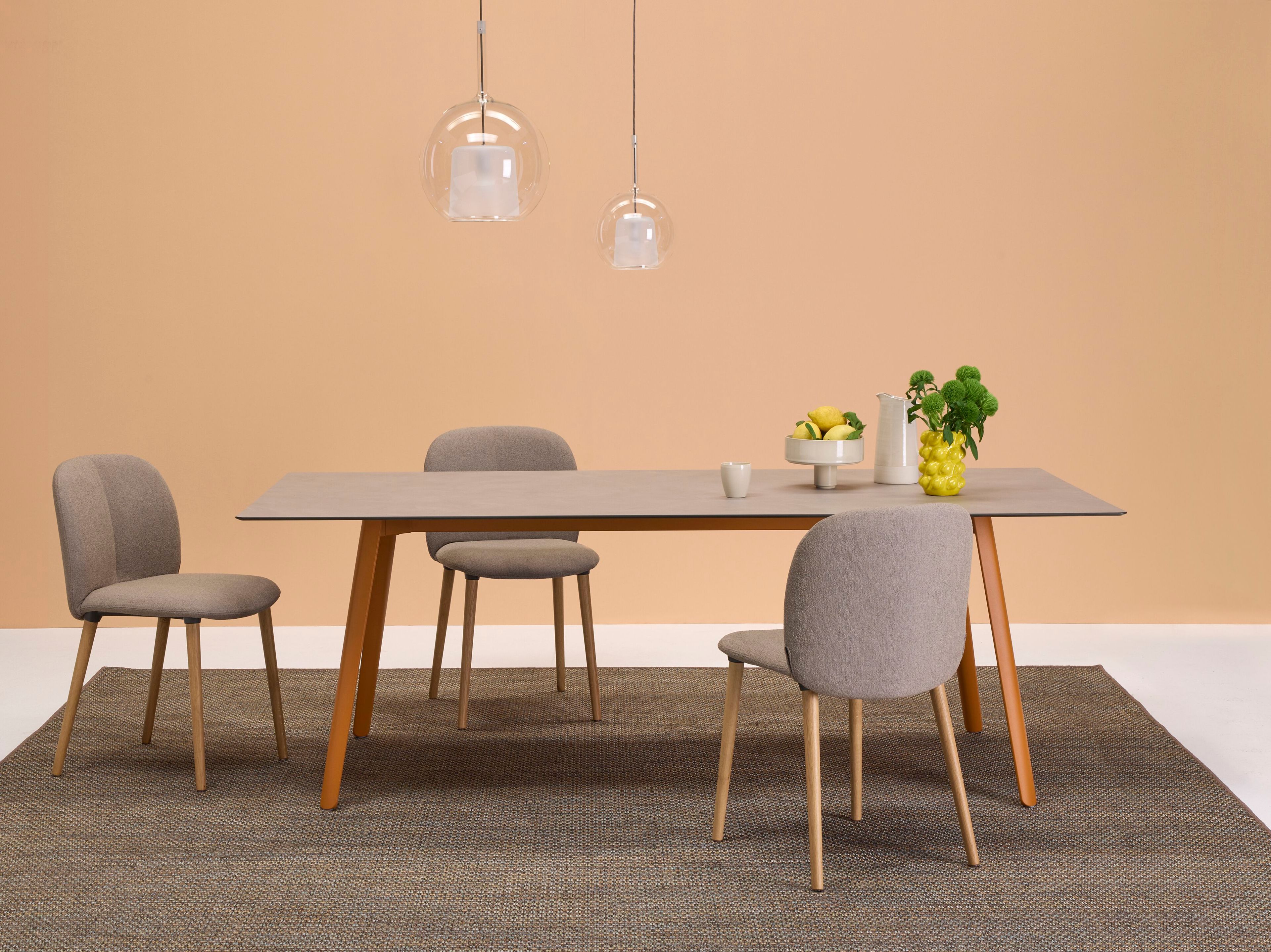 Прямоугольный стол из литого алюминия S-CAB Squid ARCH-00024419 - Вид №1