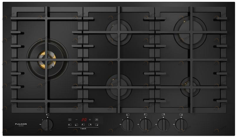 Fulgor Milano Газовая стеклокерамическая плита Cluster concept sun-id-1492492