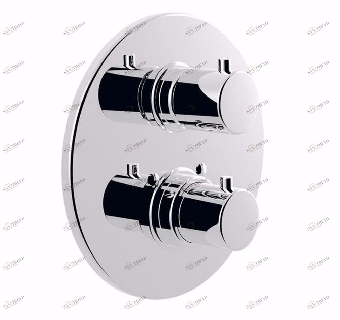 Rubinetteria Giulini Смеситель для душа на 2 отверстия с тарелкой Futuro F8213-fu