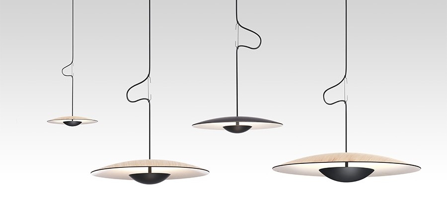 030370 Подвесной светильник 32 дуб-белый Marset Ginger - Вид №5