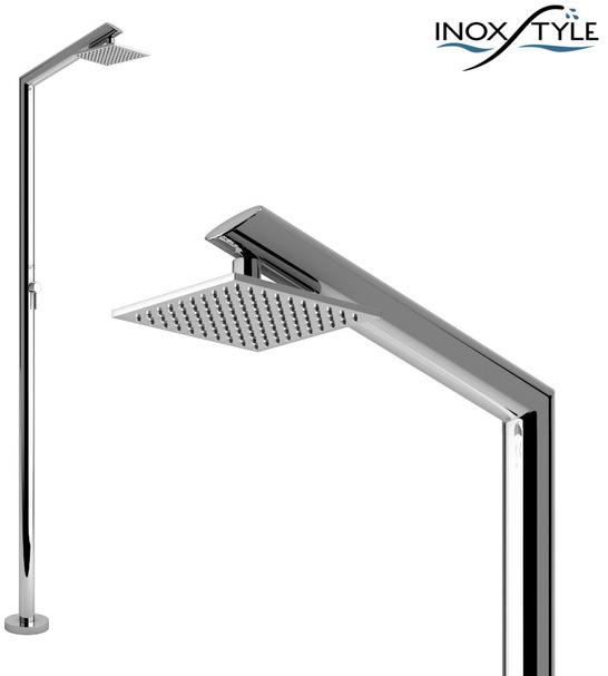 Inoxstyle Летний душ из нержавеющей стали Tecno 01014 m stylo - Вид №1