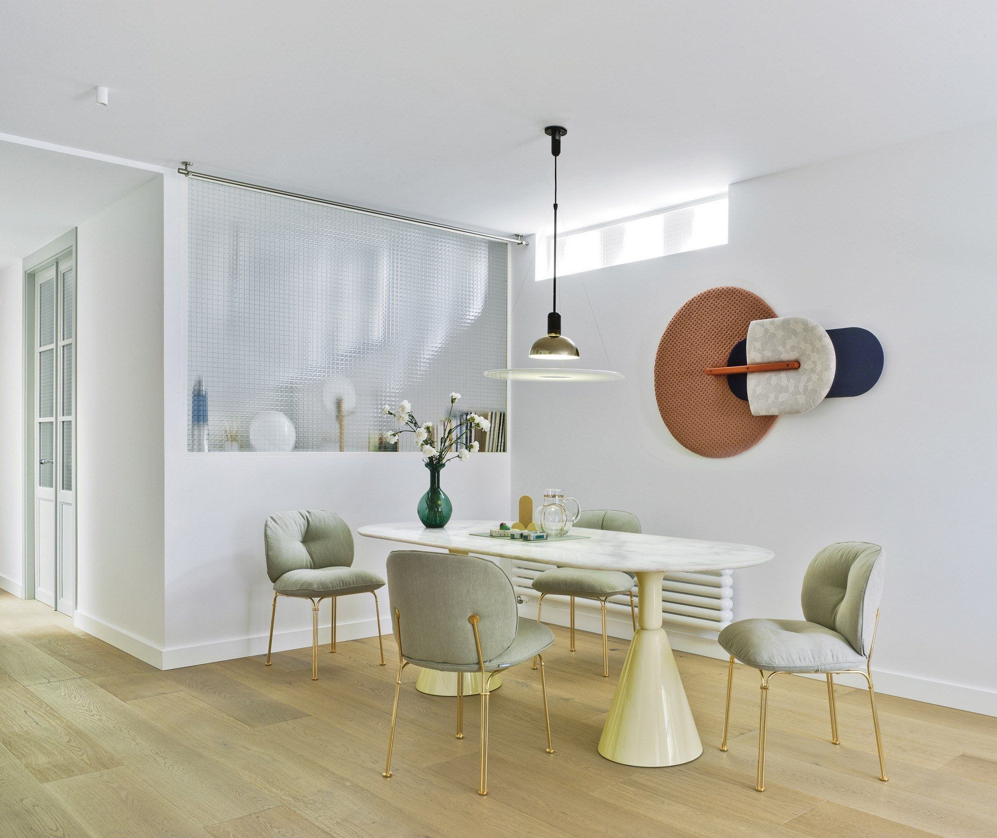 Овальный мраморный стол SANCAL ARCH-00132329 - Вид №1