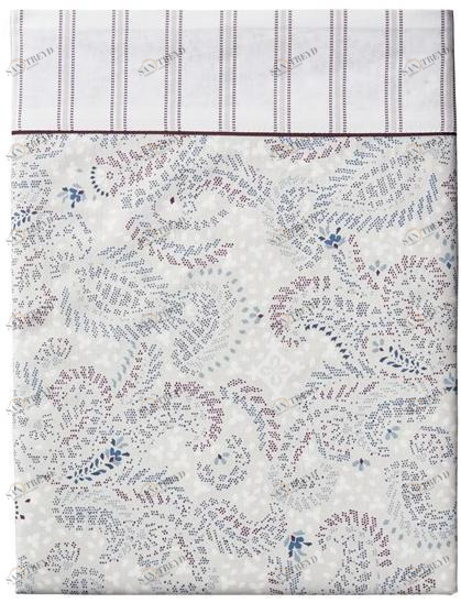 Alexandre Turpault Печатные хлопковые простыни Route de la soie sun-id-1347421