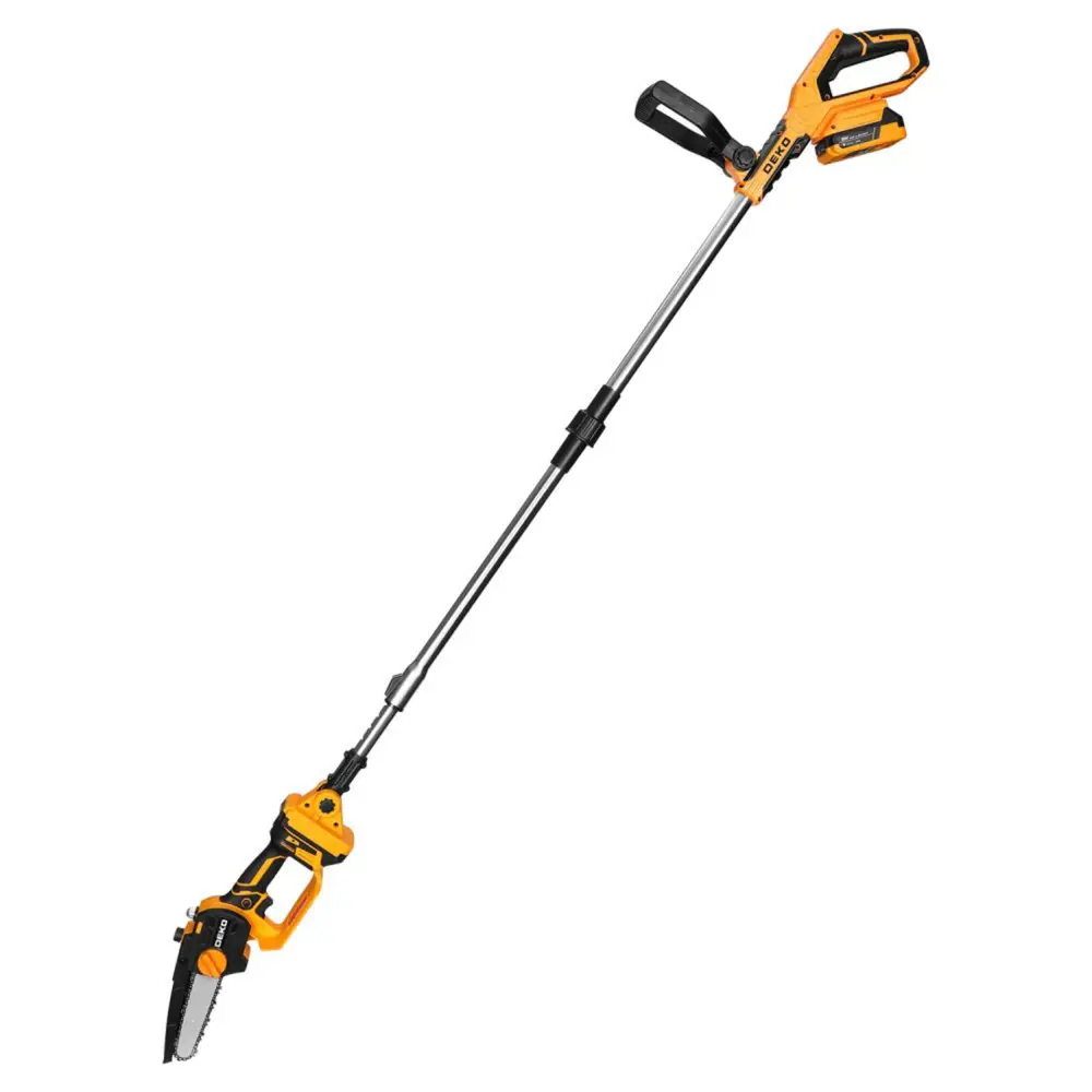 Аккумуляторный высоторез DEKO для садовой обрезки с телескопической штангой 89363011 STLM-0966273 - Вид №2