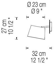 fambuena Настенный светильник с фиксированным кронштейном Excéntrica 9050 - Вид №4