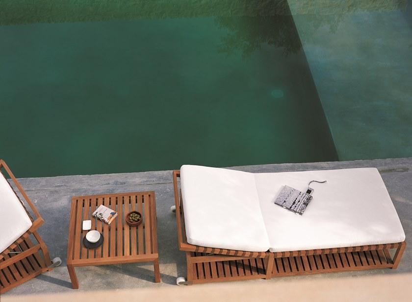 RODA Садовая кушетка из тика на колесиках Network sun-id-1363939 - Вид №3