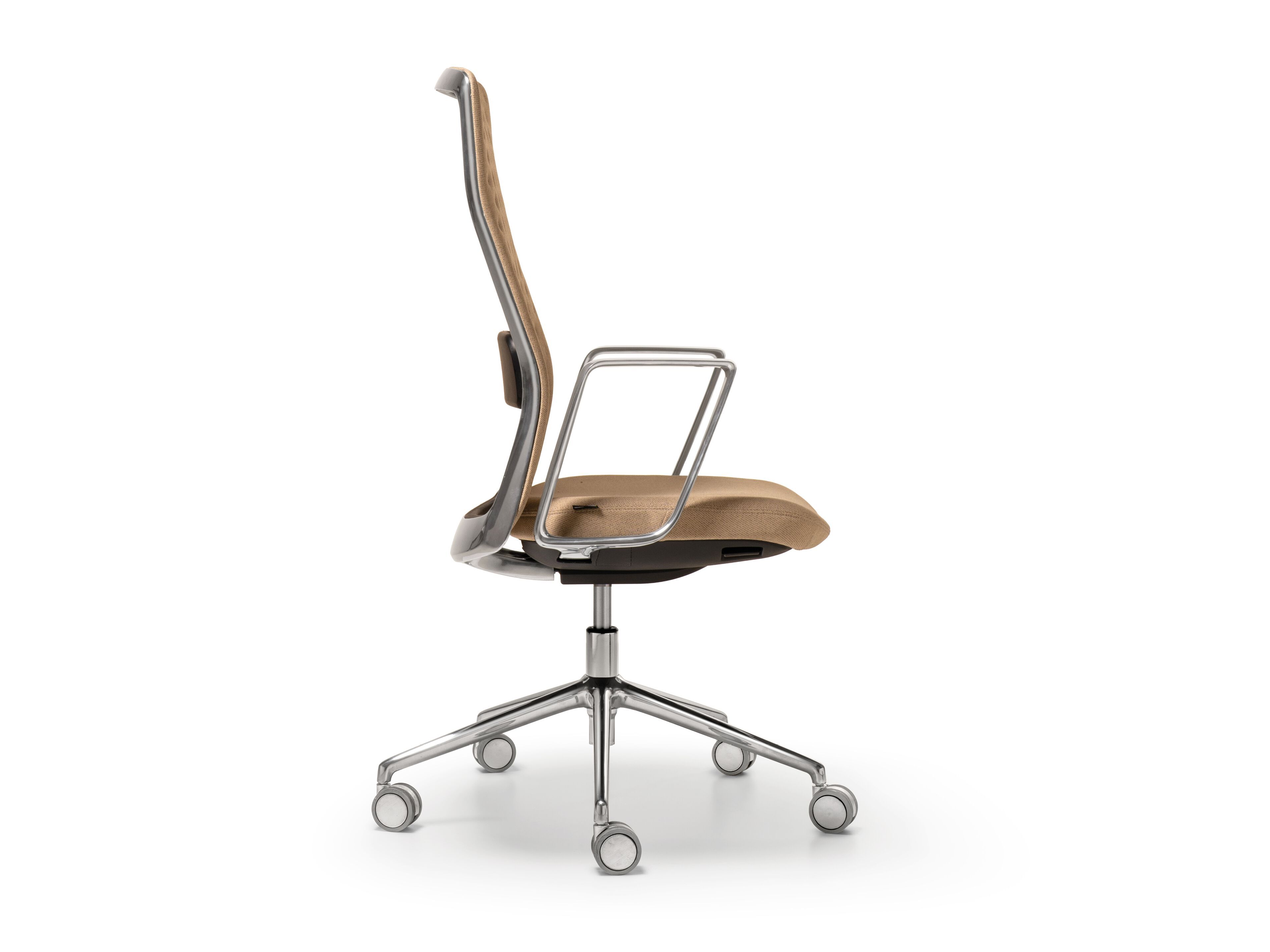Тканевое регулируемое по высоте офисное кресло с колесами Quinti Sedute It's It ARCH-00127647 - Вид №12