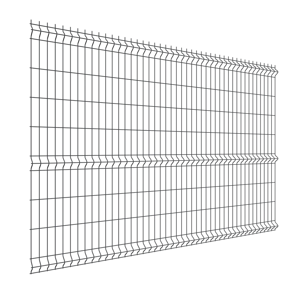 3D панель для забора Grand Line Light 2.5x1.73 м полиэстер RAL 7024 графит 89426750 STLM-2205364