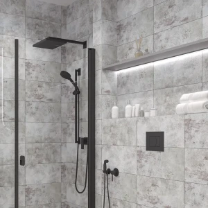 Плитка настенная Euroceramica Непал 25x50 см 1 м² матовая цвет серый 89334535 STLM-2032048