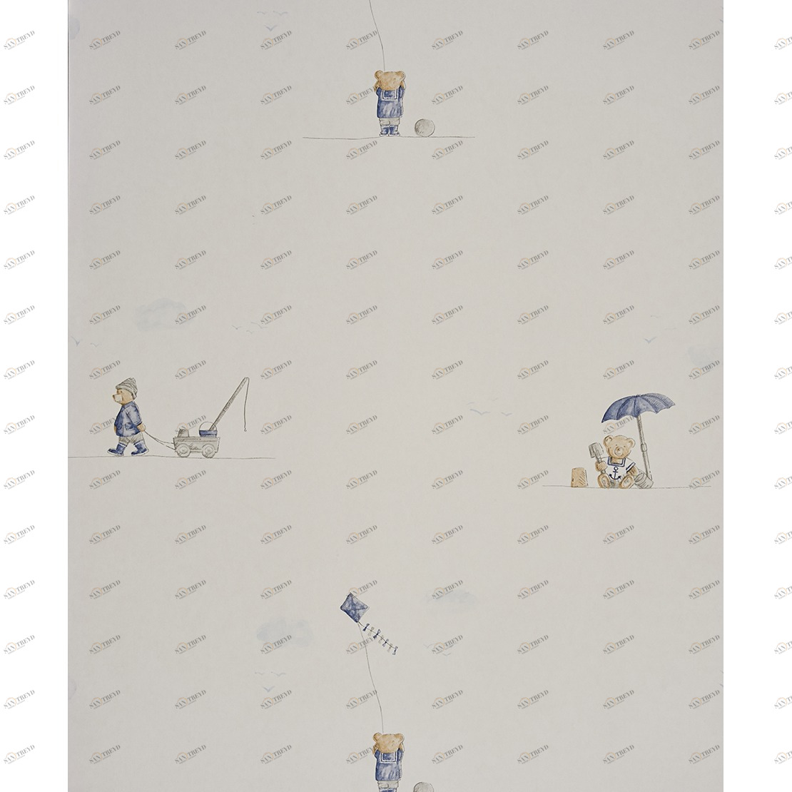 Рулон обоев DOUCE NUIT DCN22766431. Основа Casadeco