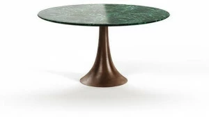 Agapecasa Круглый мраморный стол и бронзовая основа