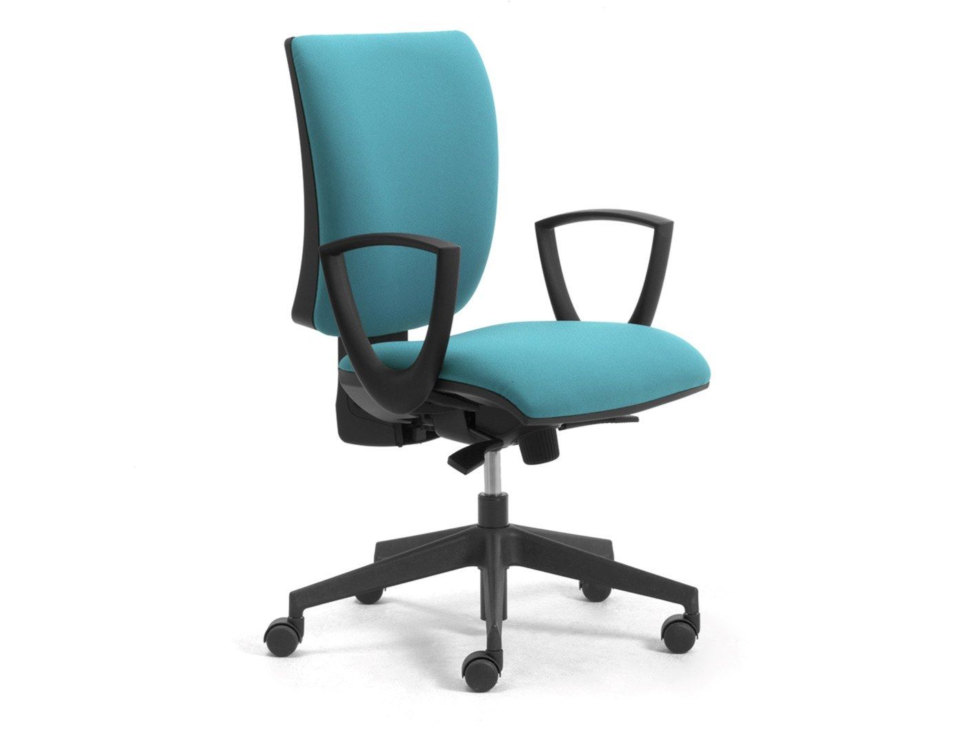 5 спиц подлокотник ткань регулируемая высота операционный стул офис Leyform Sprint ARCH-00108775 - Вид №14