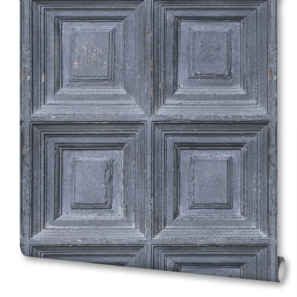 Обои Boiserie, бумажные, цвет серый, 0.53х10 м 82109746 STLM-2169518 EURO DECOR
