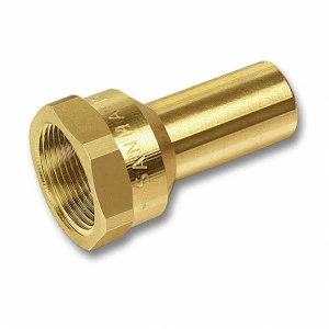 182461512 SANHA 8246G пресс-фитинг, бронза, переходная вставка НПр-ВР 15ax1/2 мм