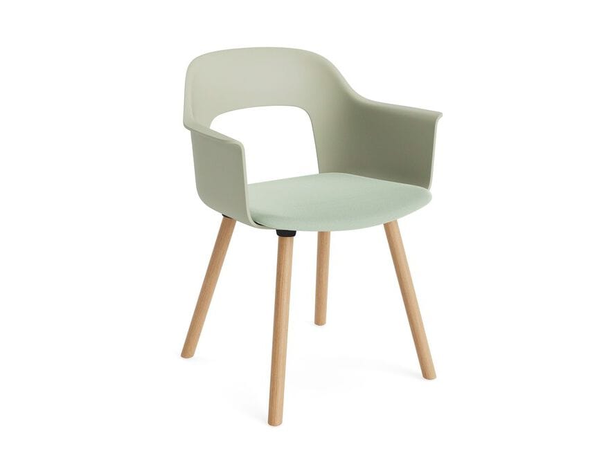 Стул с мягким сиденьем с подлокотниками Hay макет ARCH-00123440 - Вид №27