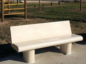 Manufatti Viscio Реконструированная каменная скамья со спинкой  Cc 16