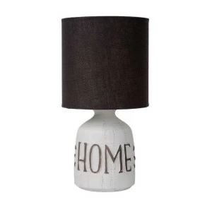 Лампа настольная серая Lucide Cosby 47503/81/31 LUCIDE COSBY 00-3907114 Серый