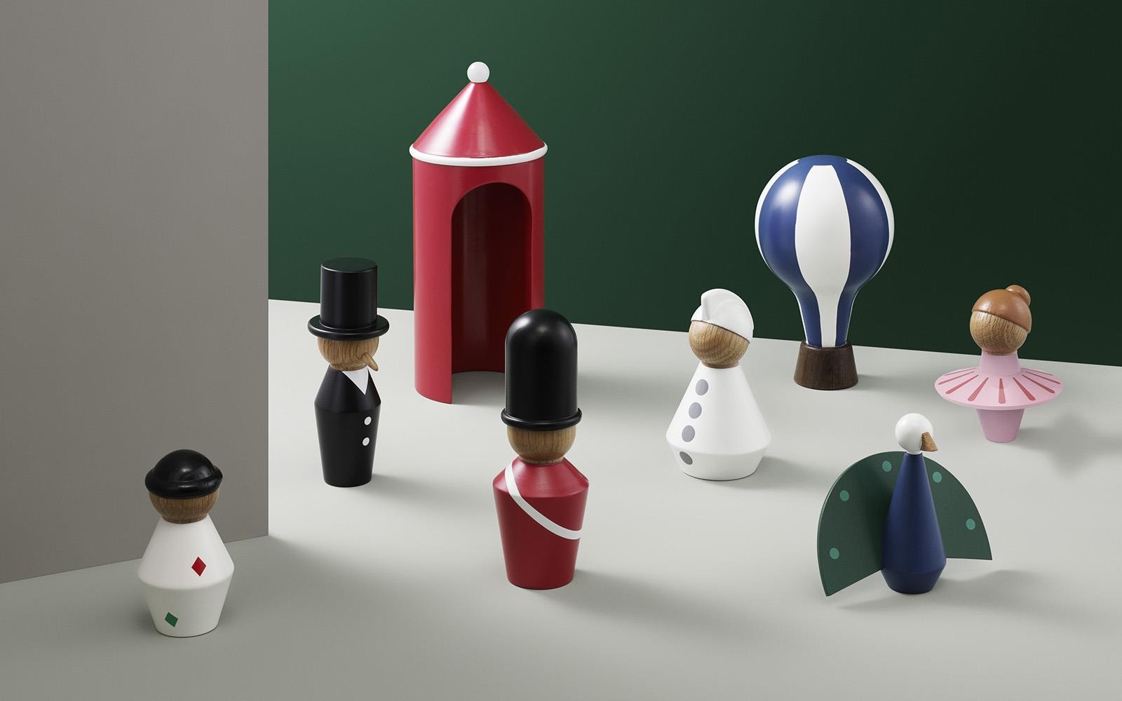 5000211 Сказочные фигурки Sentry Box Large Lollipop Red Normann Copenhagen  - Вид №1