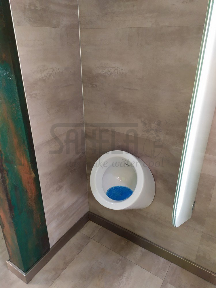 01821 Писсуар WCA с радарным устройством смыва, 6 В (plug & play) SANELA  - Вид №3