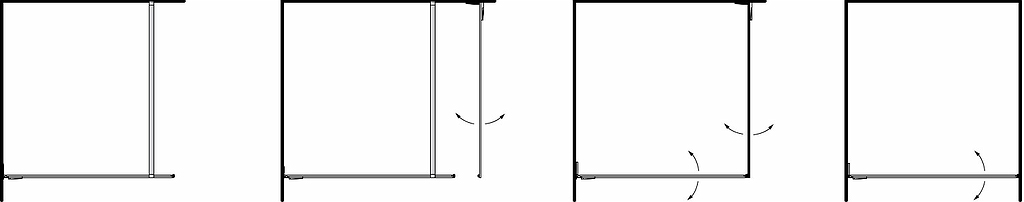 685185 Несъемная душевая перегородка IFO Stella, Душевая перегородка IFO Stella 700 - Вид №4