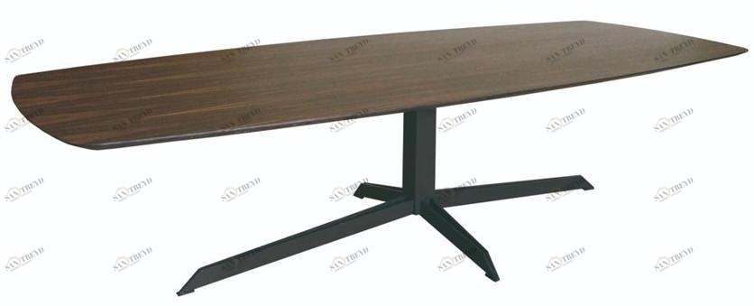 Ph Collection Прямоугольный стол из стали и дерева Flo caron sun-id-1468853