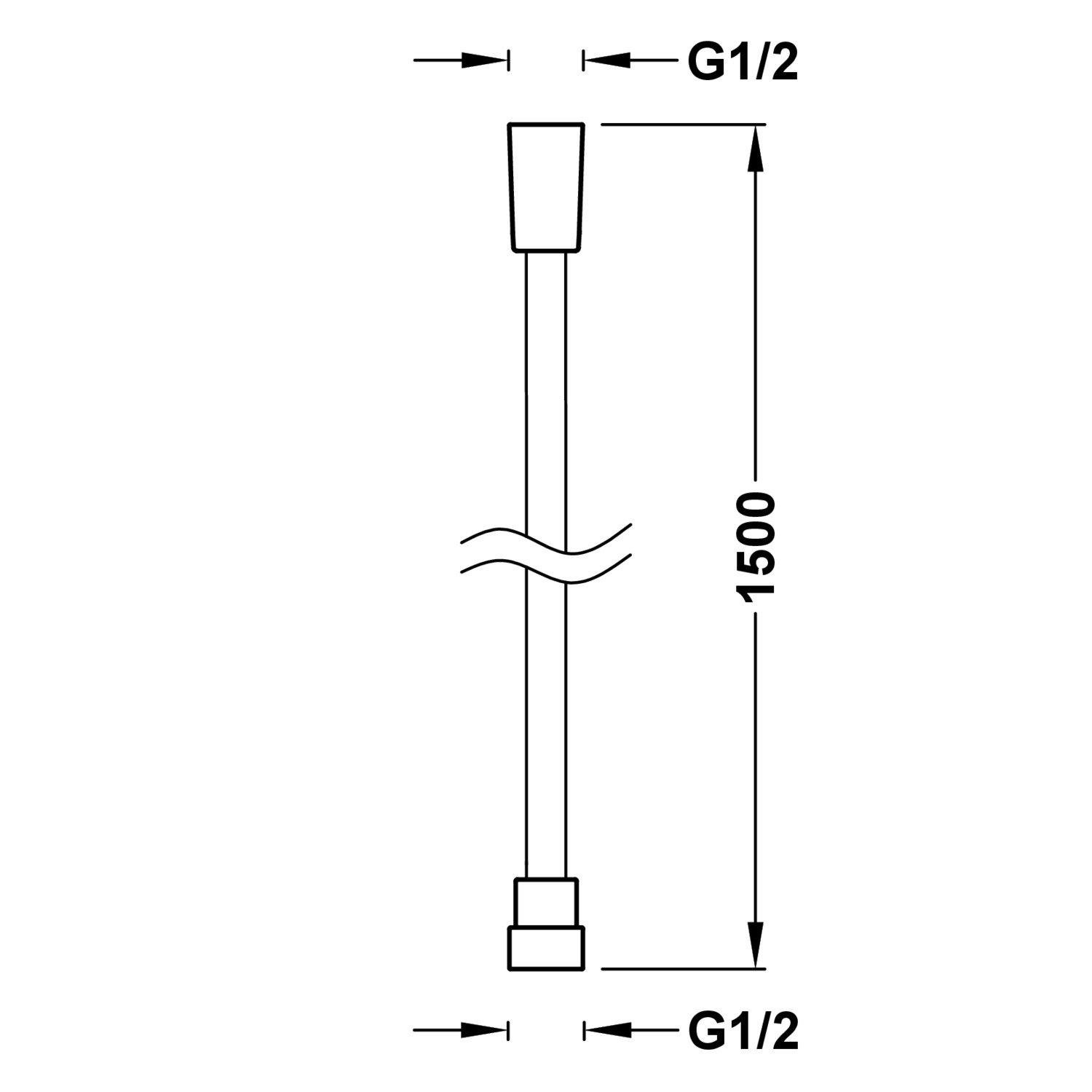 Атласный шланг-913460915AC TRES RICAMBI - Вид №1