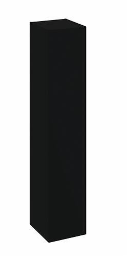 9742072111 IDO Elegant высокий шкаф с дверцей, 330 мм, черный матовый - Вид №2