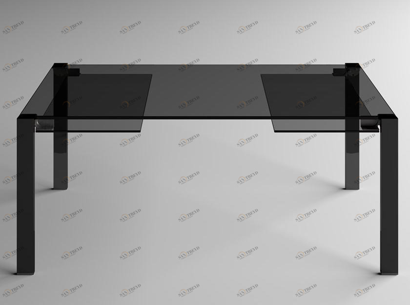 Tonelli Design Раздвижной прямоугольный стеклянный стол sun-id-1379435
