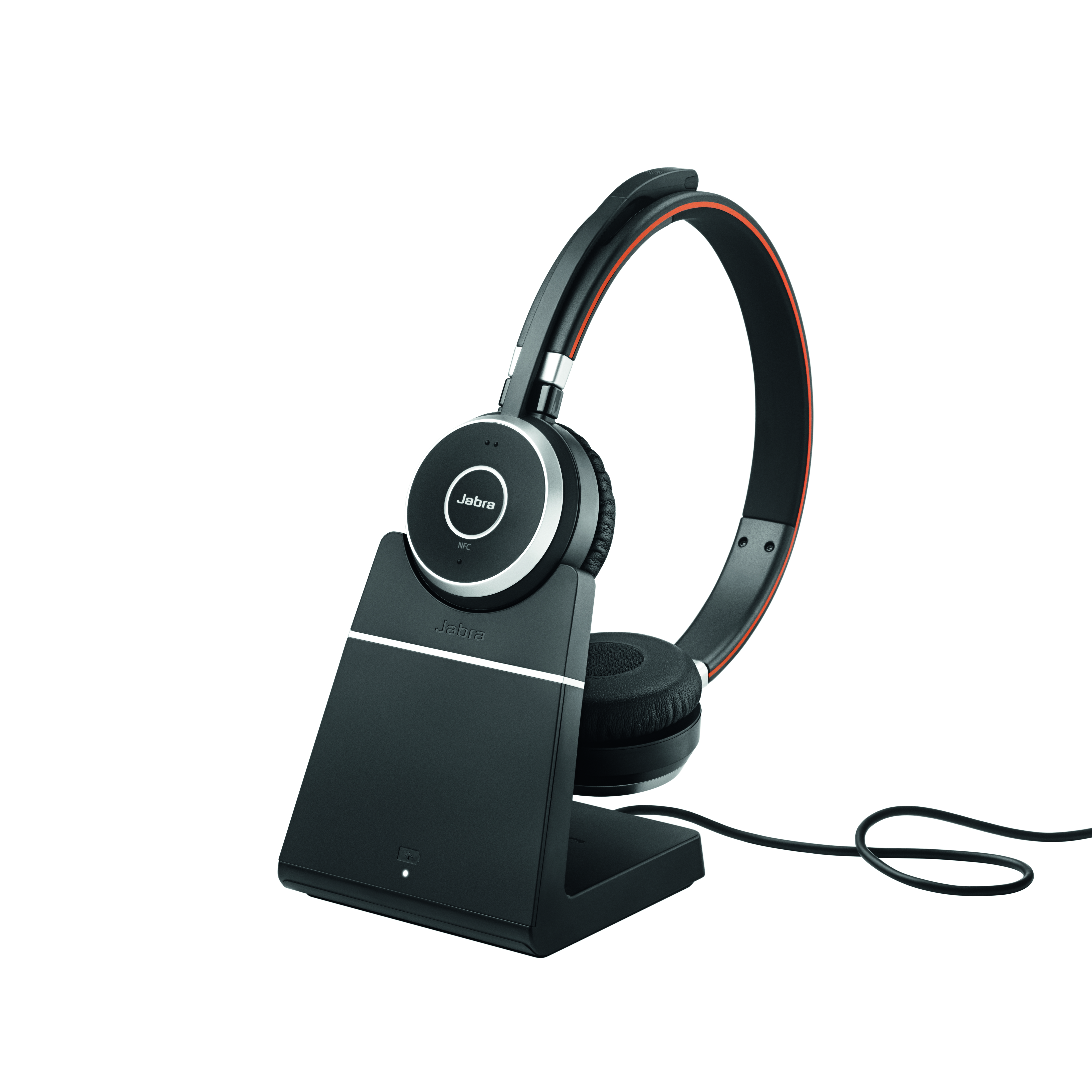 6599-823-399 evolve 65 charging stand, link360, stereo ms Jabra Santreyd  - Вид №4
