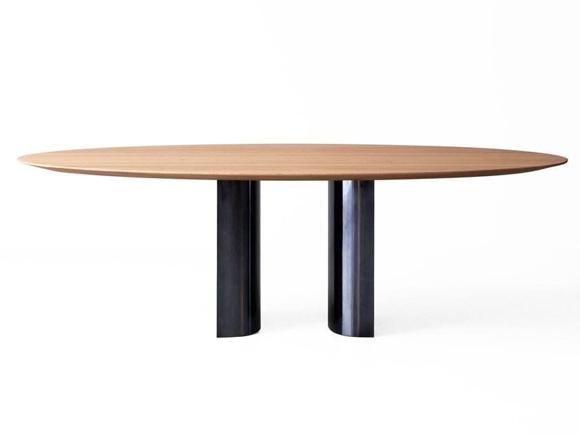 Porro Овальный стол в каштане sun-id-1507141 - Вид №1