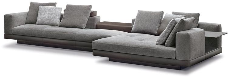 Minotti Модульный тканевый диван Connery sun-id-1465337 - Вид №1