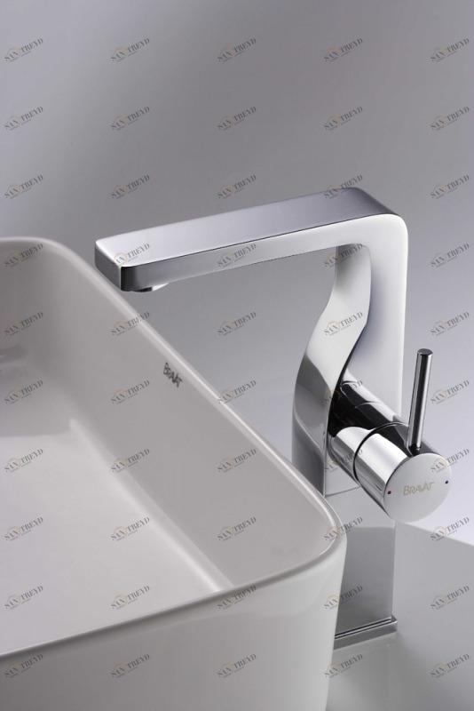 Смеситель для умывальника высокий ARC F16061C-A2-ENG bravat