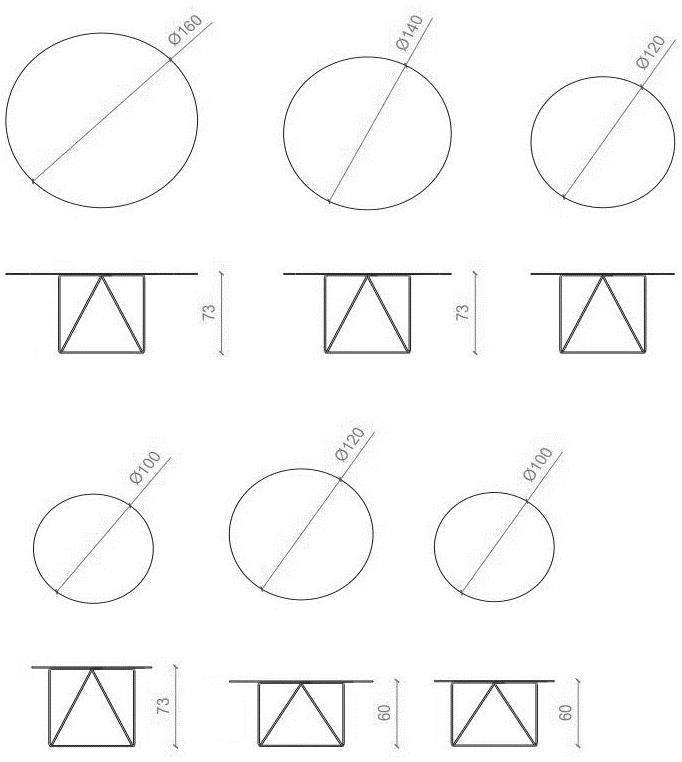 B&T Design Круглый стол в мдф sun-id-1370017 - Вид №3