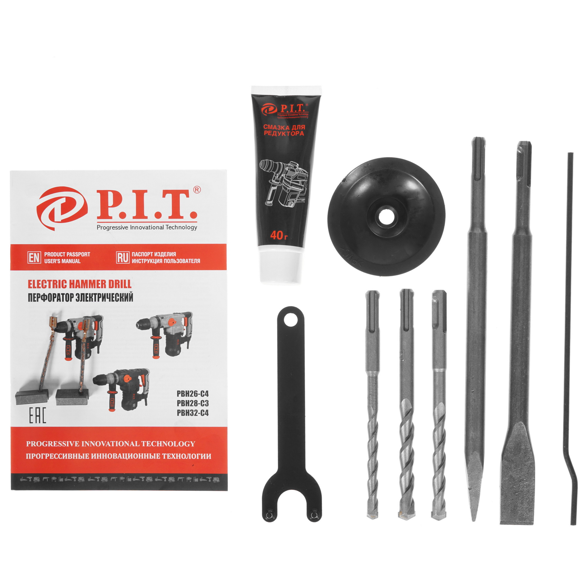 Перфоратор P.I.T. PBH28-C3 МАСТЕР 8197074 PIT STDN-0002468 - Вид №5