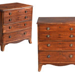 SOR27570 Комод из красного дерева с 3 ящиками ijlbrown  - Вид №11