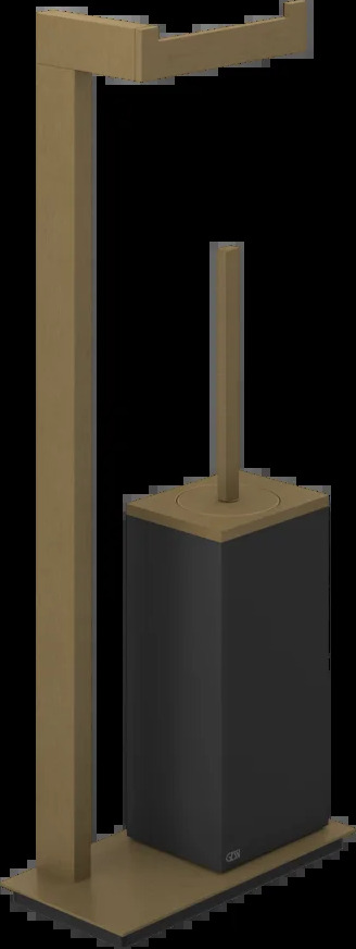 Держатель щетки-держатель рулона бумаги 20934 713 Gessi Inverso СТАРИННАЯ ЛАТУНЬ