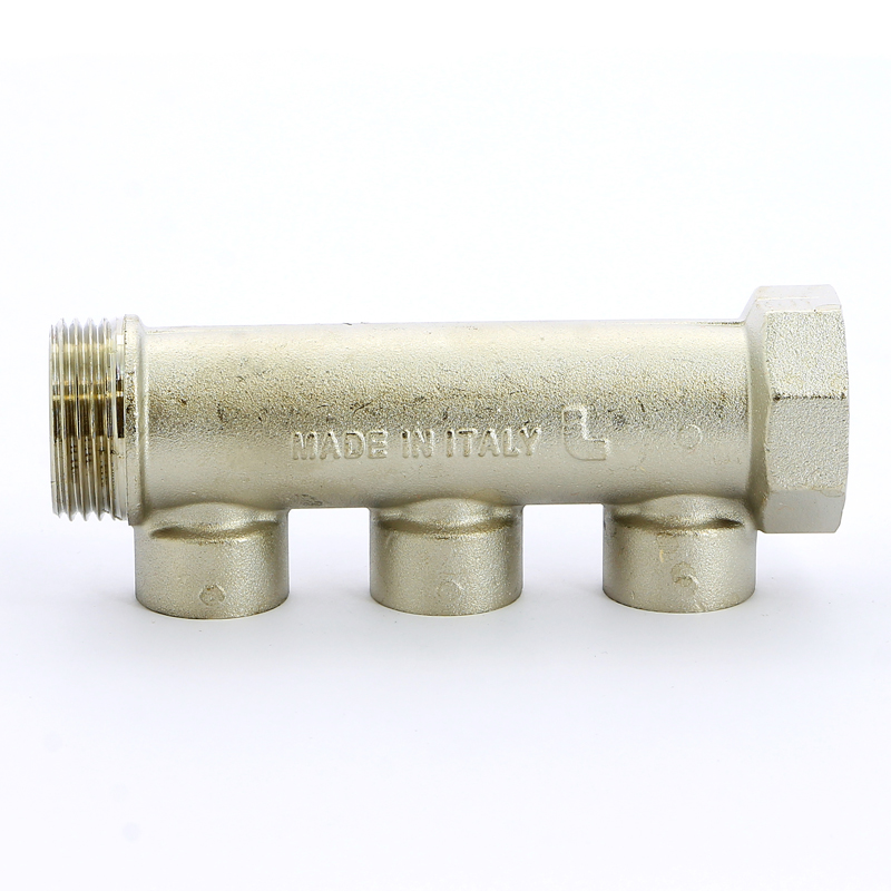 Коллектор НВ 1" никелированный ITAP 3 выхода 1/2"В 38мм 45013 - Вид №1