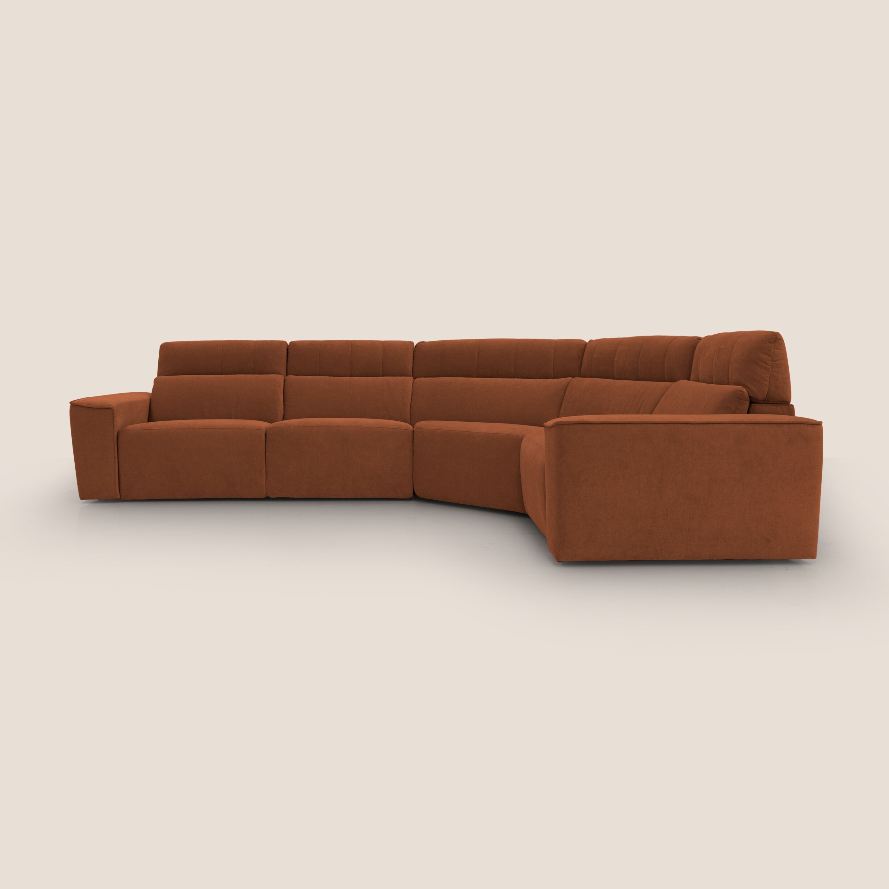 Угловой диван с откидной спинкой из ткани Divani.Store Clark ARCH-00090714 - Вид №110