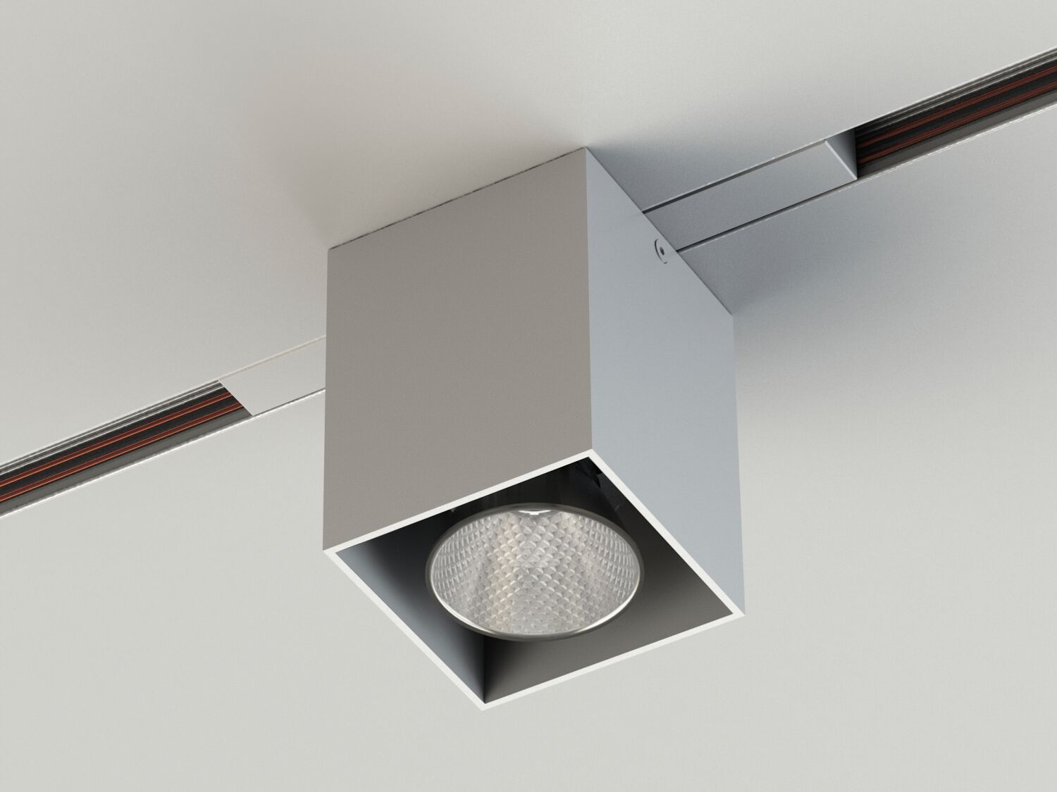 Алюминиевый утопленный квадратный светодиодный прожектор Lucifero's мини-трек-утопленный ARCH-00112019 - Вид №1