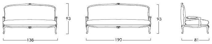 Jetclass Диван из ткани Divus Jdv306 (a)  - Вид №4