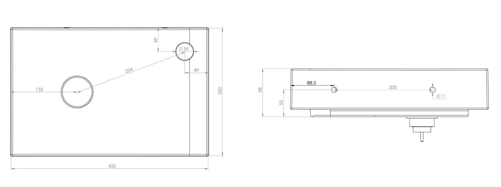 Керамическая столешница или подвесная раковина Trone Rituel ARCH-00057028 - Вид №3