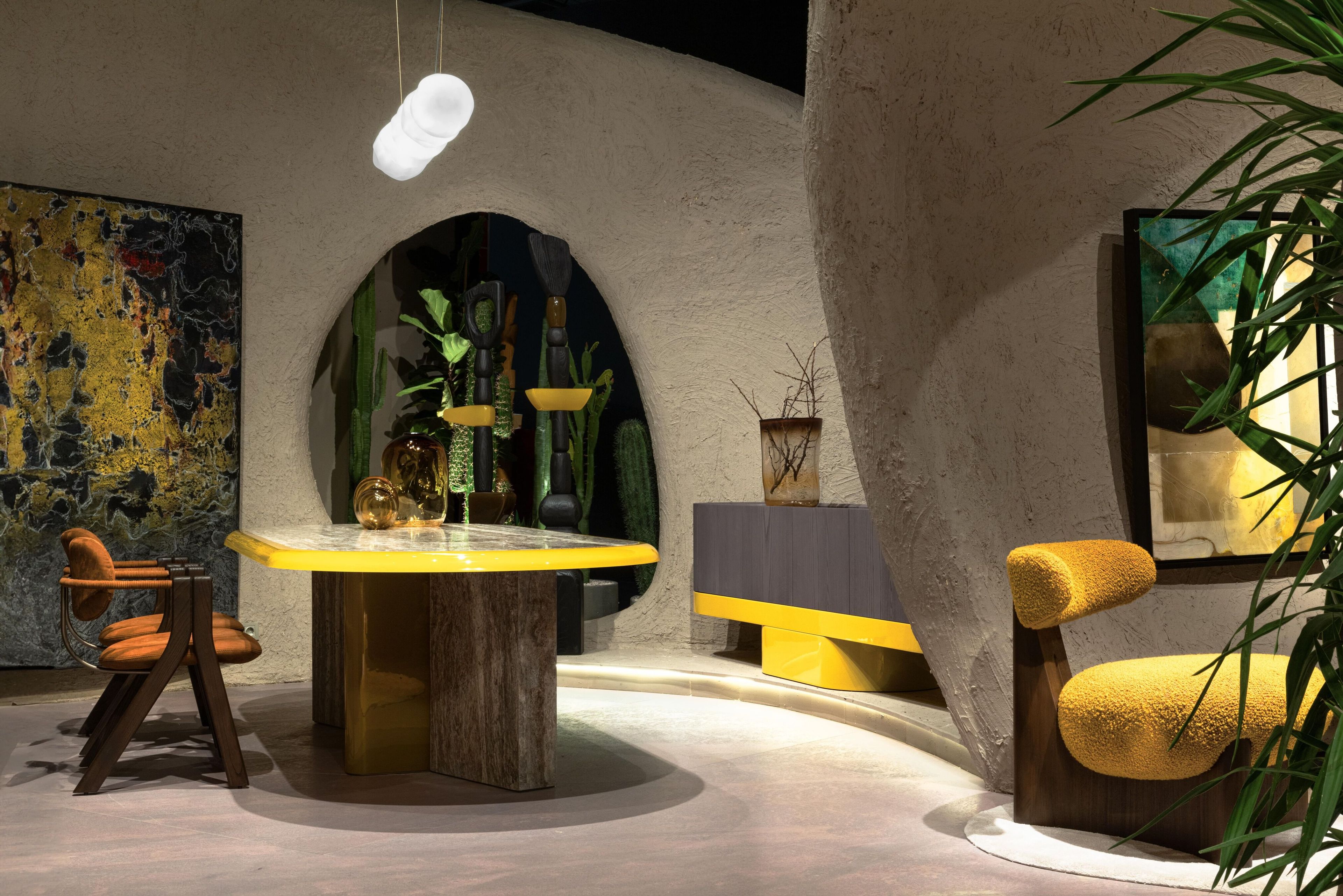 Деревянный шкаф с распашными дверями Enne HUGO ARCH-00118470 - Вид №6