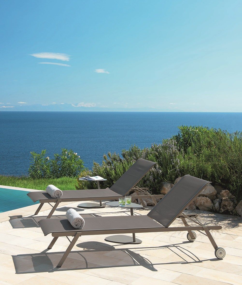 Лежак для сада с колесами Ethimo эликсир ARCH-00045621 - Вид №5