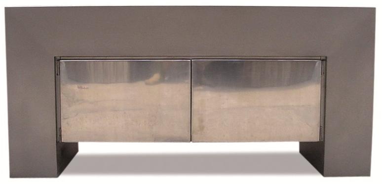 ICI ET LÀ Буфет из нержавеющей стали с распашными дверцами Paisajes de la memoria sun-id-1505716 - Вид №1