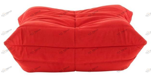 Ligne Roset Прямоугольный пуф из ткани с обивкой Togo 15520052