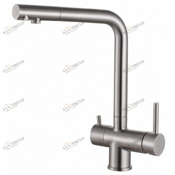 Zorg SZR-7039 нержавеющая сталь Смеситель для кухни Zorg 297х196/220.5 мм 